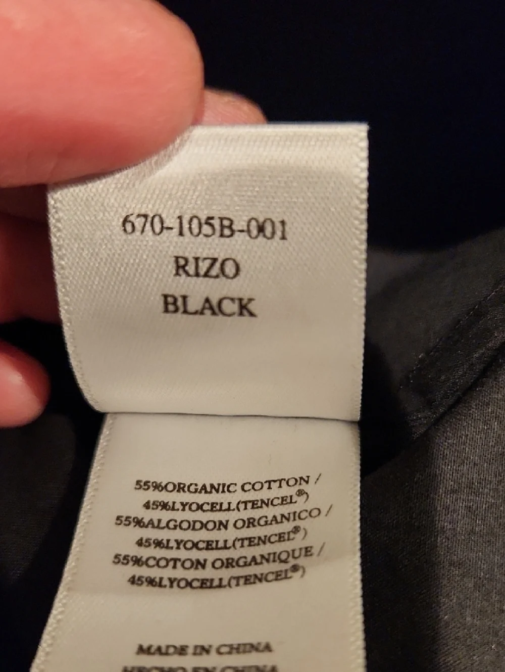 Rails Rizo Cutout Poplin Black Midi Dress with Front V- Neck- Medium - Picture 11 of 11